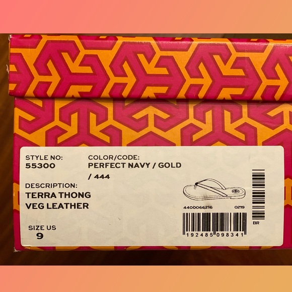 SOLD!! Tory Burch Terra Thong - Size 9 - Picture 7 of 8
